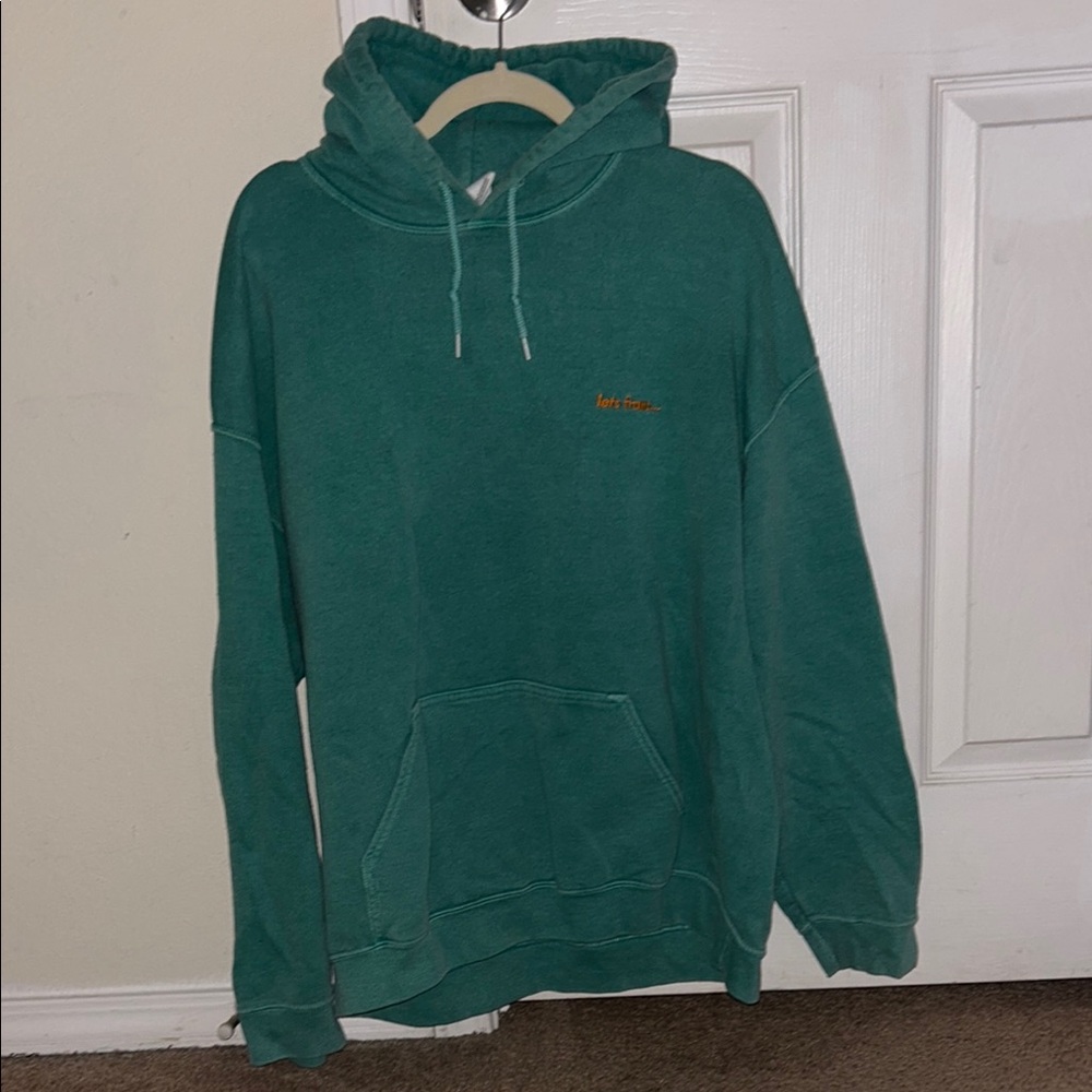 Iets Frans green hoodie
